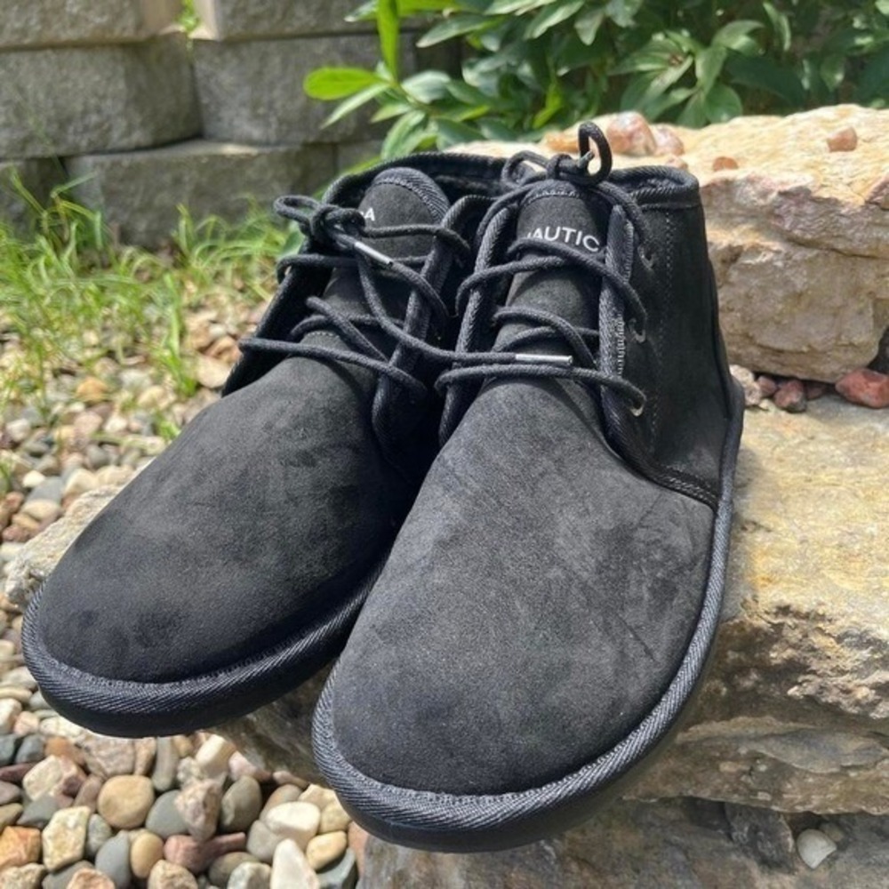 Nautica Men's Black Boots  Size US 9